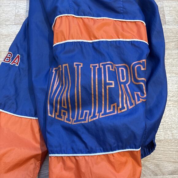 Vintage 90s Rare Cleveland Cavaliers Starter Windbreaker Jacket Cavs Medium - Picture 16 of 16